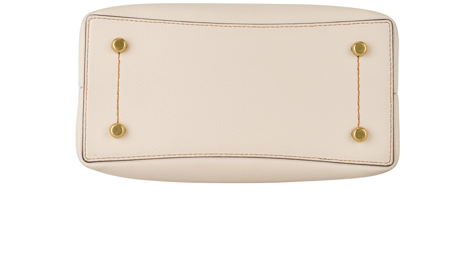 Willow Bucket Bag, &pound;195, Handbags, White, Leather, Top view